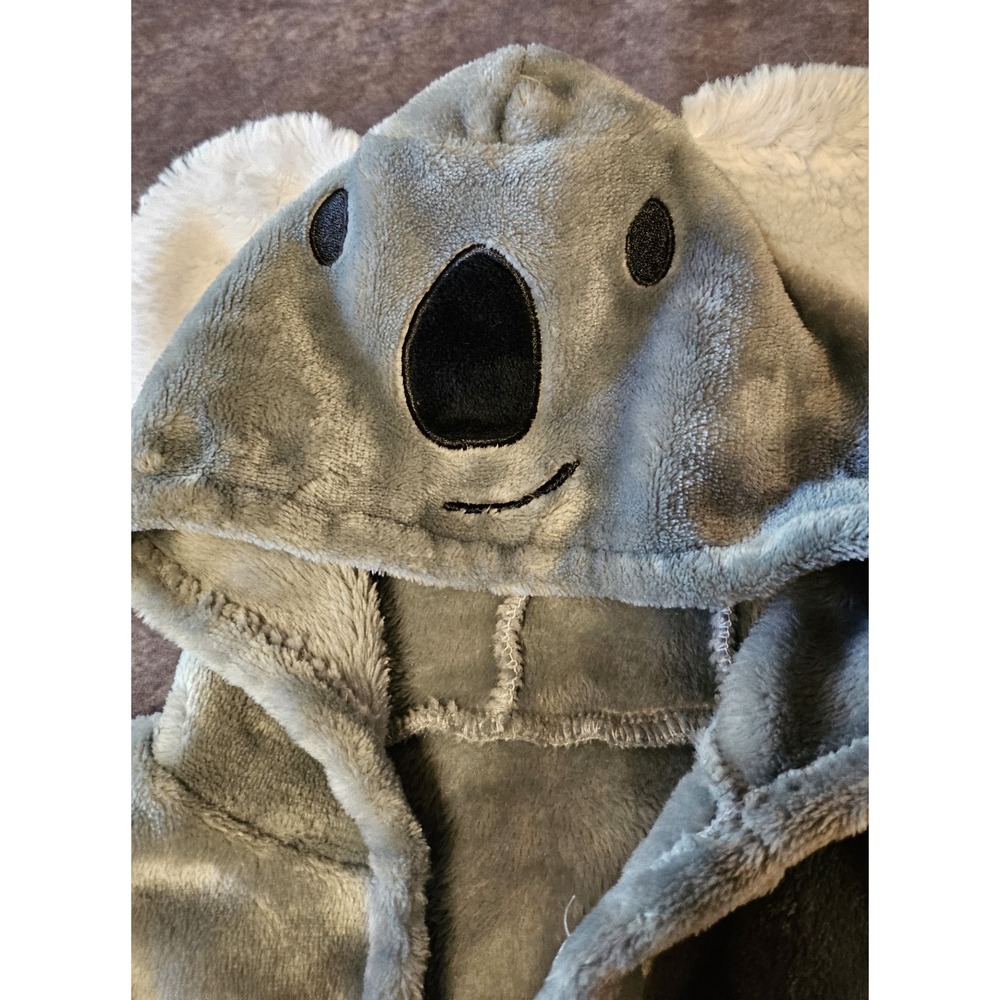 HB Baby Koala Hooded Bath/Beach/Pool Robe 0-9 Months Cozy,Super Soft